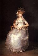 Francisco de Goya Portrait of France oil painting artist